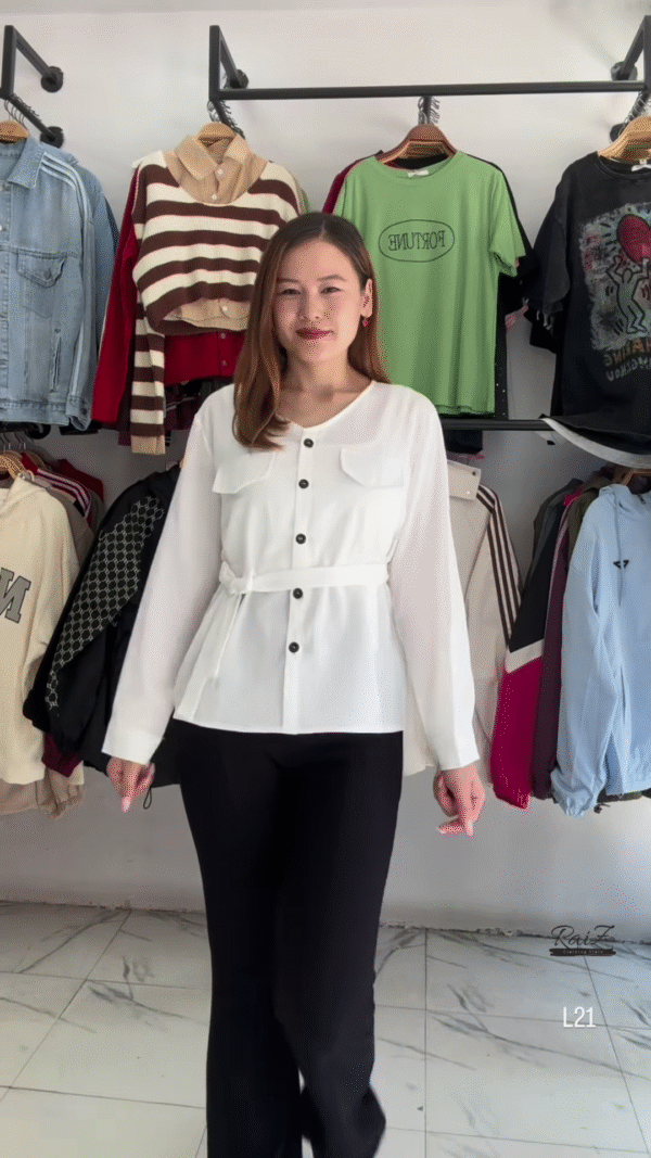 🧡 Chic Button-Up Blouse – Available in 5 Colors! 🧡