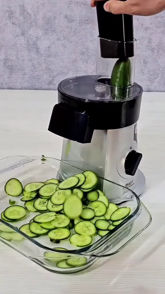 Electric Multi-Function Vegetable Slicer and French Fry Maker