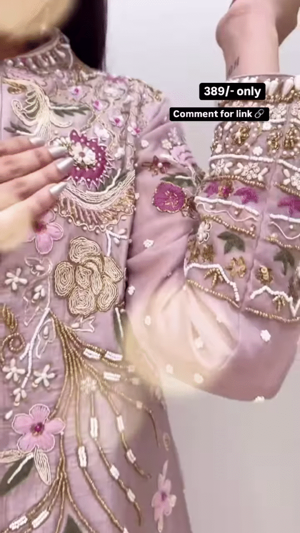Elegant Embroidered Lehenga Set – Designer Look at an Affordable Price