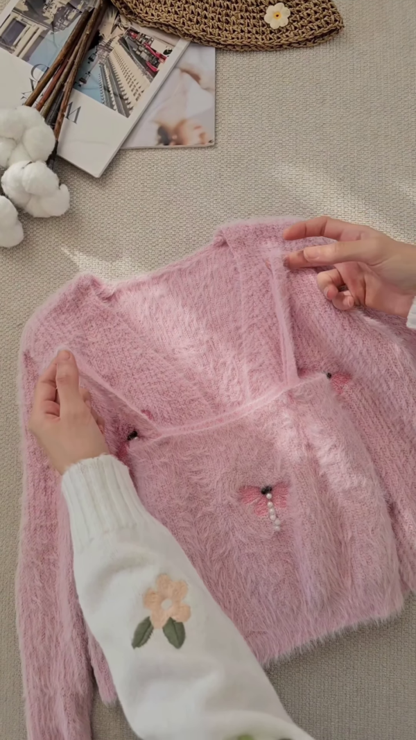 Fairy Fluff Dragonfly Knit Co‑Ord Set 🧚♀️✨