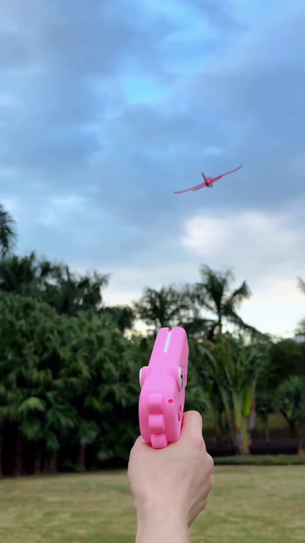 Handheld Foam Plane Launcher Toy for Kids