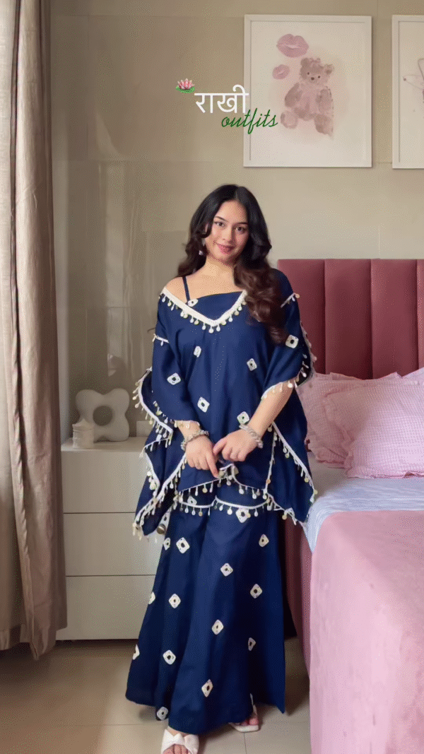 Shiny Pink Off-Shoulder Top & Skirt Set – Tassel-Trimmed Ethnic Partywear for Women